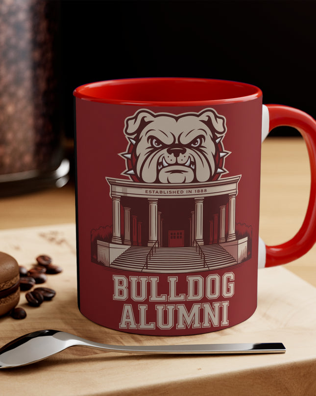"Bulldog Alumni " Accent Mug
