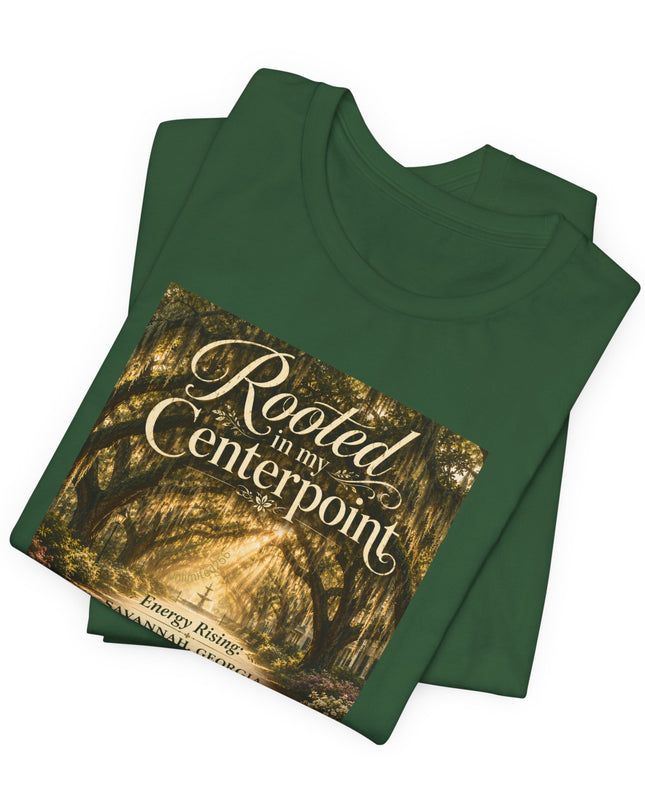 "Rooted in my Centerpoint" Unisex Jersey Short Sleeve Tee