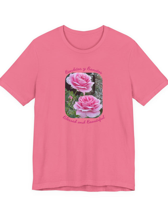 "Blessed and Beautiful" Unisex Jersey Short Sleeve Tee