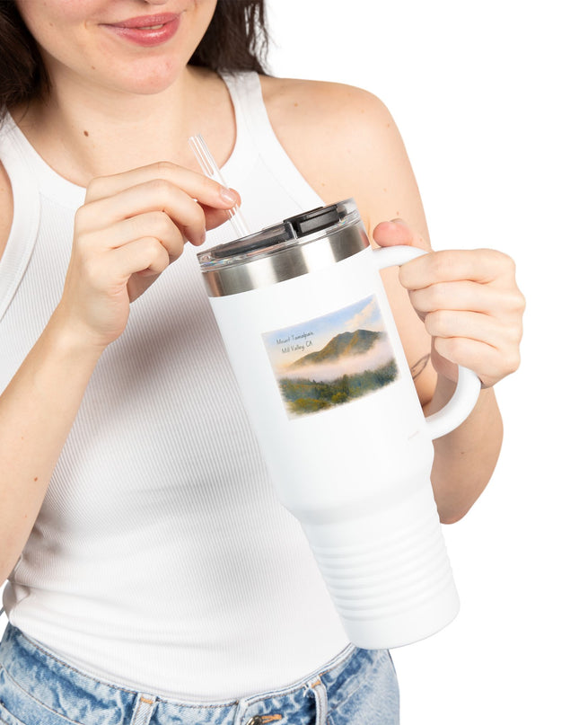 "Mount Tamalpais, Mill Valley, California" Insulated Travel Mug, 40oz