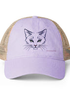 One size / Lavender / Stripes