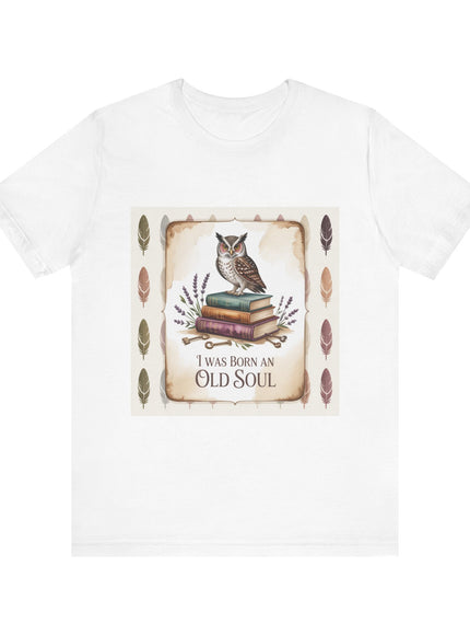 "I was born an old soul" Women's Jersey 100% Cotton Tee