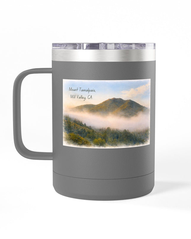 "Mount Tamalpais, Mill Valley, California" Coffee Mug Tumbler, 15oz