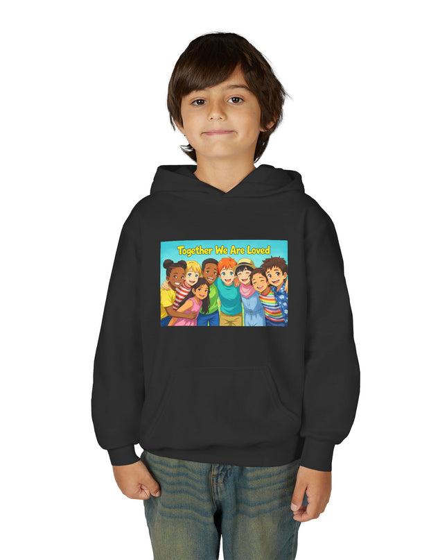 "Together We Are Loved" Youth Hooded Sweatshirt
