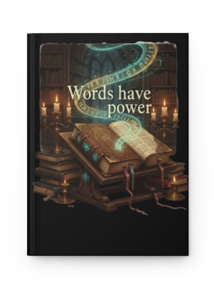 "Words Have Power" Hardcover Journal Matte