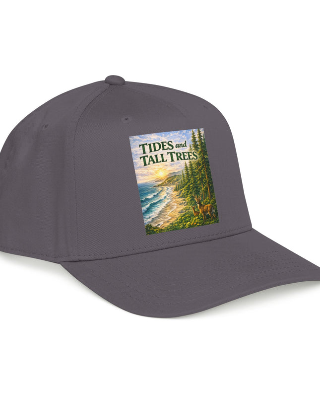 "Tides and Tall Trees" Mid Profile Baseball Cap