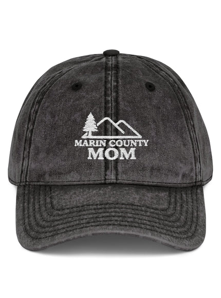 "Marin County Mom" Vintage Cap (Embroidery)