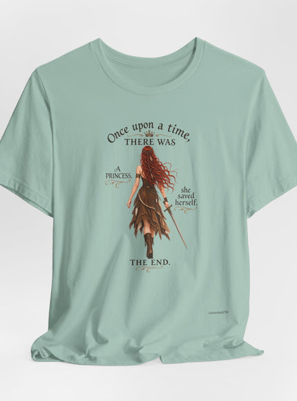 "She Saved Herself V5" Unisex Jersey Short Sleeve Tee