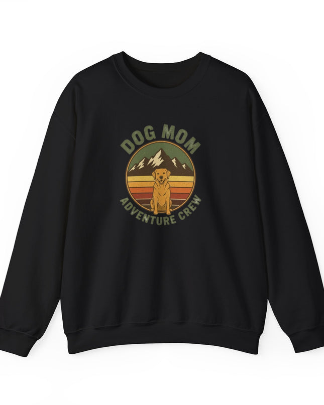 "Dog Mom Adventure Crew" Unisex Adult Sweatshirt