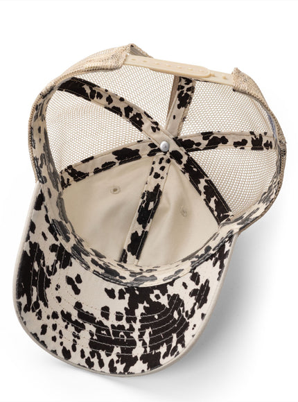 "She Saved Herself OG" Women's Washed Mesh-Back Cap