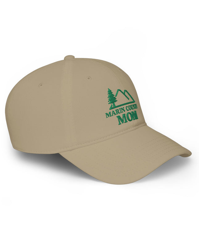 "Marin County Mom" Embroidered Low Profile Baseball Cap