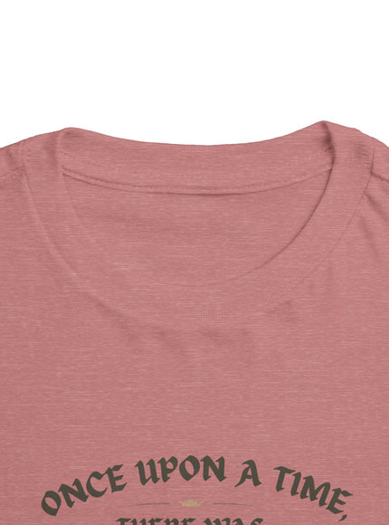 "She Saved Herself V2" Toddler Short Sleeve Tee