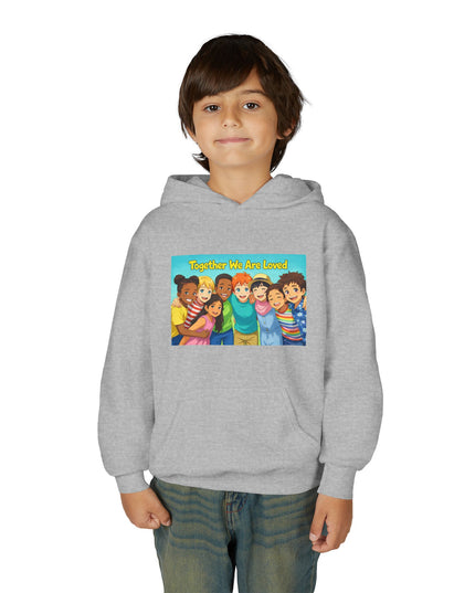 "Together We Are Loved" Youth Hooded Sweatshirt