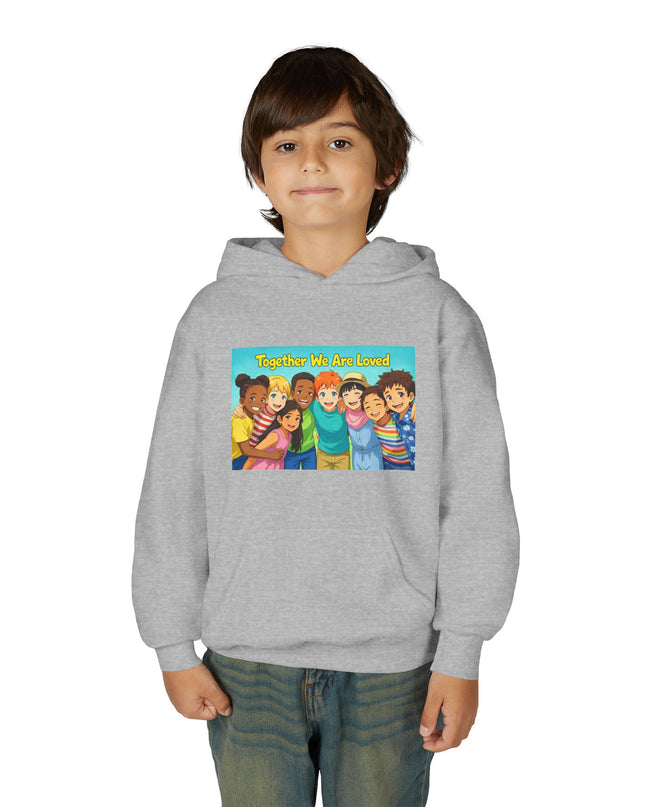 "Together We Are Loved" Youth Hooded Sweatshirt
