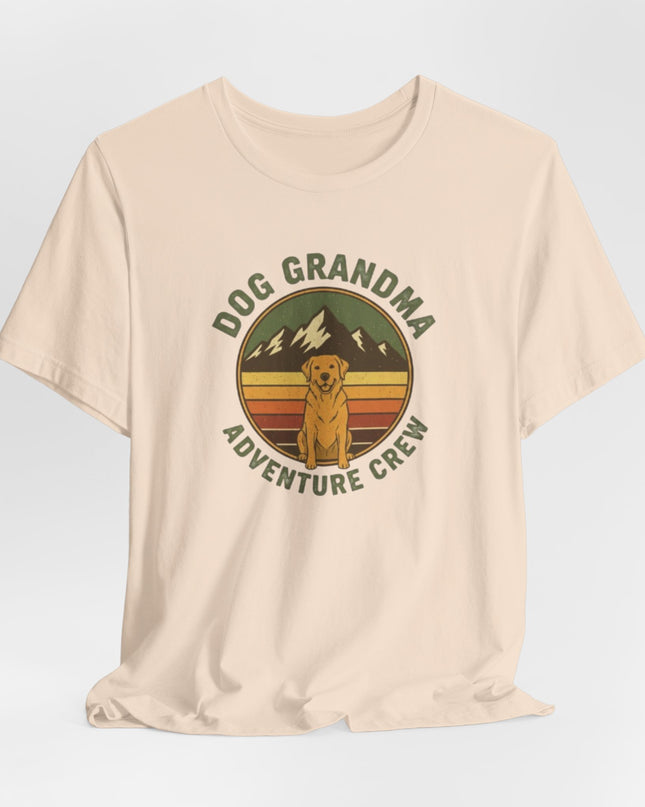 "Dog Grandma Adventure Crew" Unisex Jersey Short Sleeve Tee