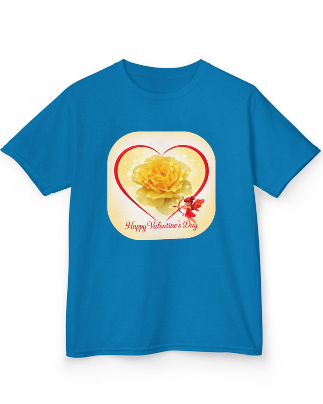 "Happy Valentine's Day" Kids Heavy Cotton Tee