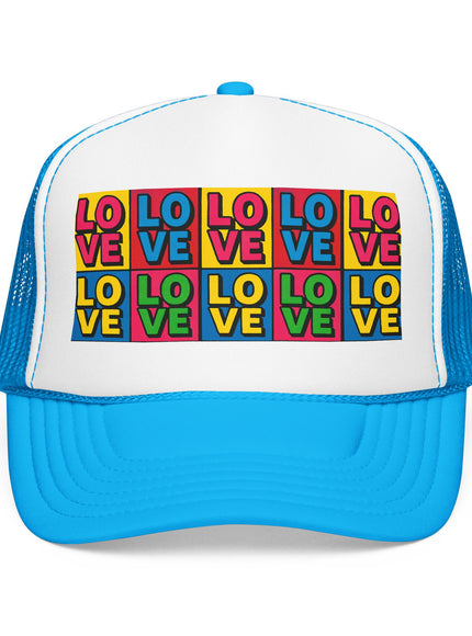 "Andy Warhol LOVE" Foam Trucker Hat
