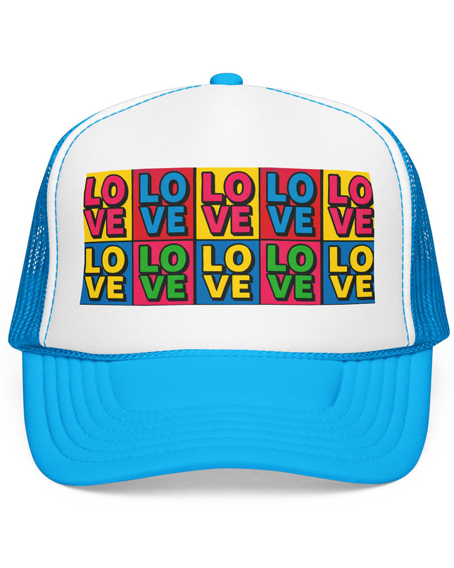 "Andy Warhol LOVE" Foam Trucker Hat
