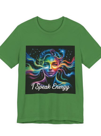 "I Speak Energy, (Energy for Success)" Men's and Women's Jersey Short Sleeve Tee
