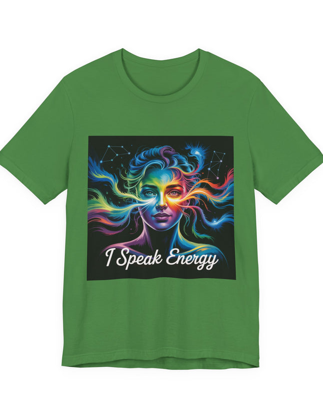 "I Speak Energy, (Energy for Success)" Men's and Women's Jersey Short Sleeve Tee