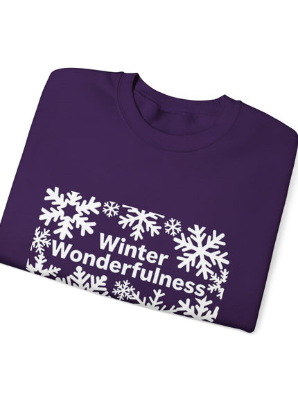 "Winter Wonderfulness" Unisex Adult Sweatshirt