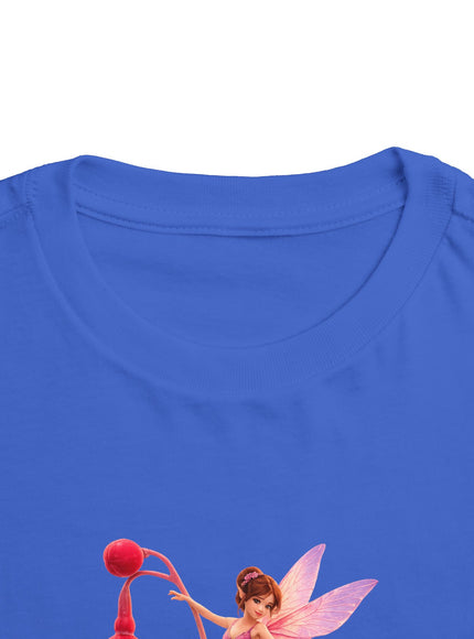 "Fuchsia Fairy" Toddler Short Sleeve Tee