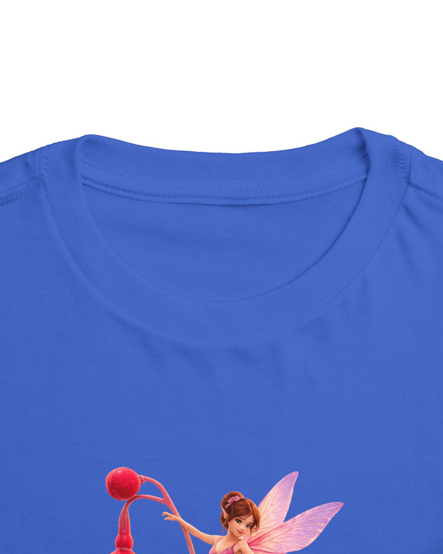 "Fuchsia Fairy" Toddler Short Sleeve Tee