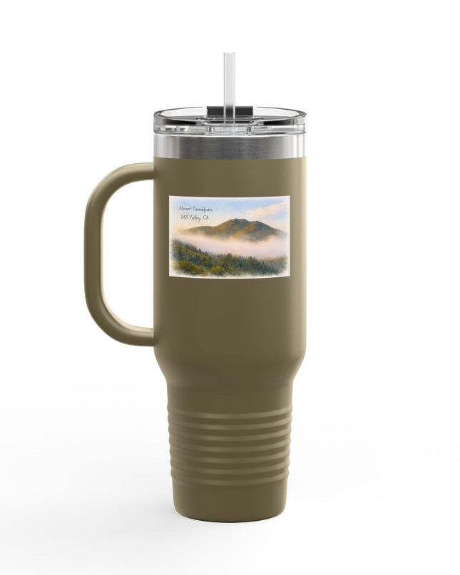 "Mount Tamalpais, Mill Valley, California" Insulated Travel Mug, 40oz