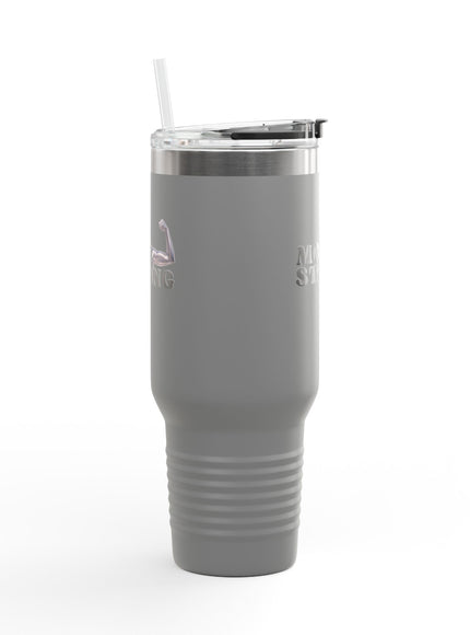 "Mom Strong" Insulated Travel Mug, 40oz