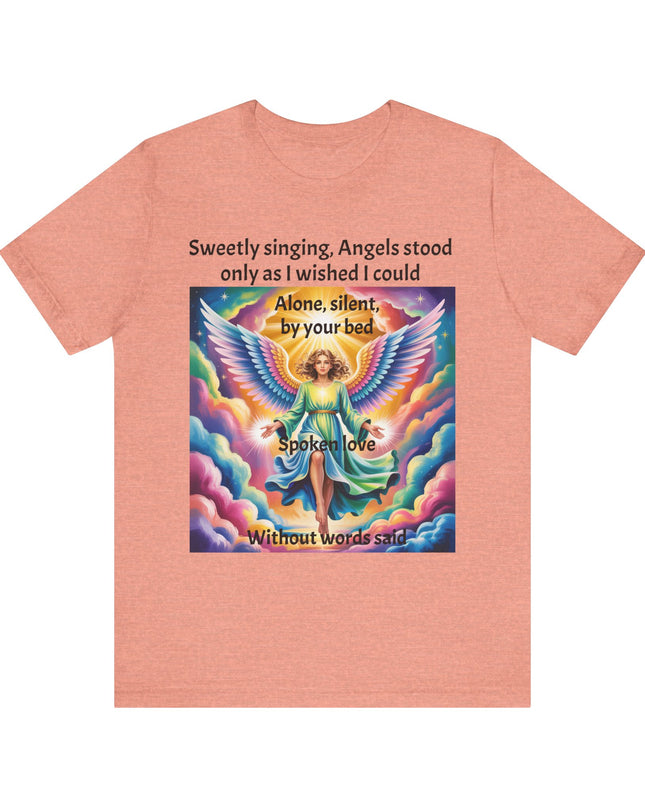 "Sweetly Singing, Angels Stood" Women's Soft Jersey Tee