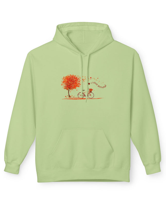 "I Love Autumn" Unisex Midweight Softstyle Fleece Hoodie