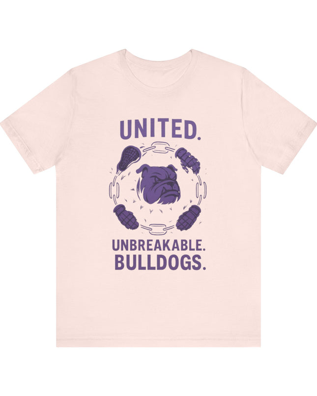 "United Lacrosse Bulldogs" Unisex Jersey Short Sleeve Tee