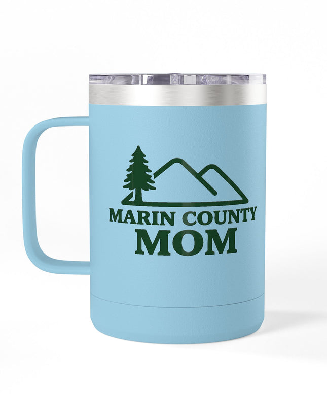 "Marin Country Mom" Coffee Mug Tumbler, 15oz