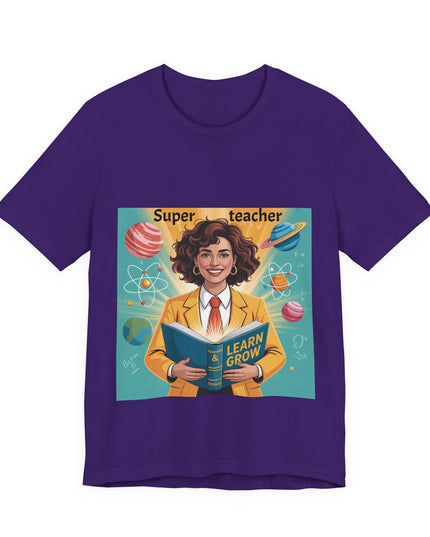 "Super Teacher" Women's Jersey Short Sleeve T-Shirt