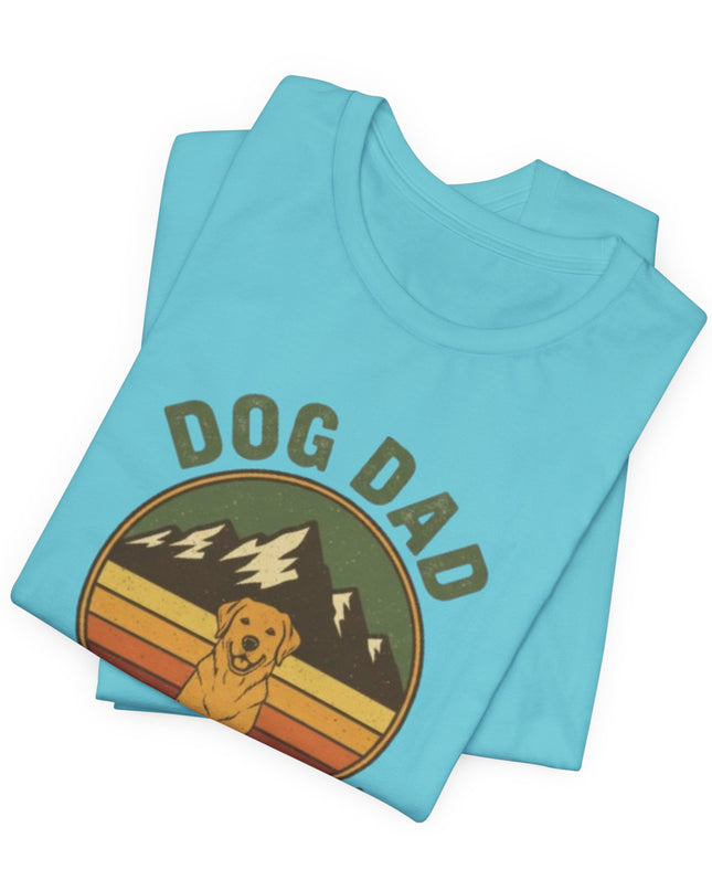 "Dog Dad Adventure Crew" Unisex Jersey Short Sleeve Tee