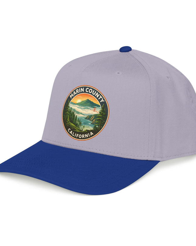 "Marin County, Above the Fog" Mid Profile Baseball Cap