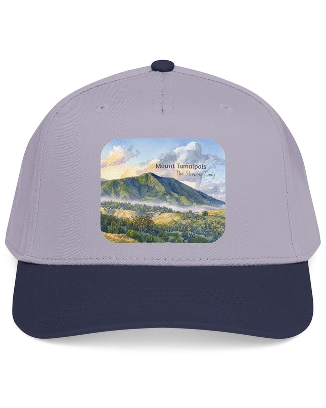 "Mount Tamalpais, the Sleeping Lady" Mid Profile Baseball Cap