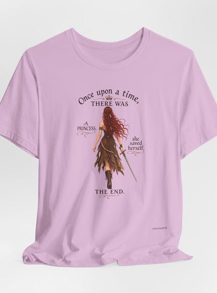 "She Saved Herself V5" Unisex Jersey Short Sleeve Tee