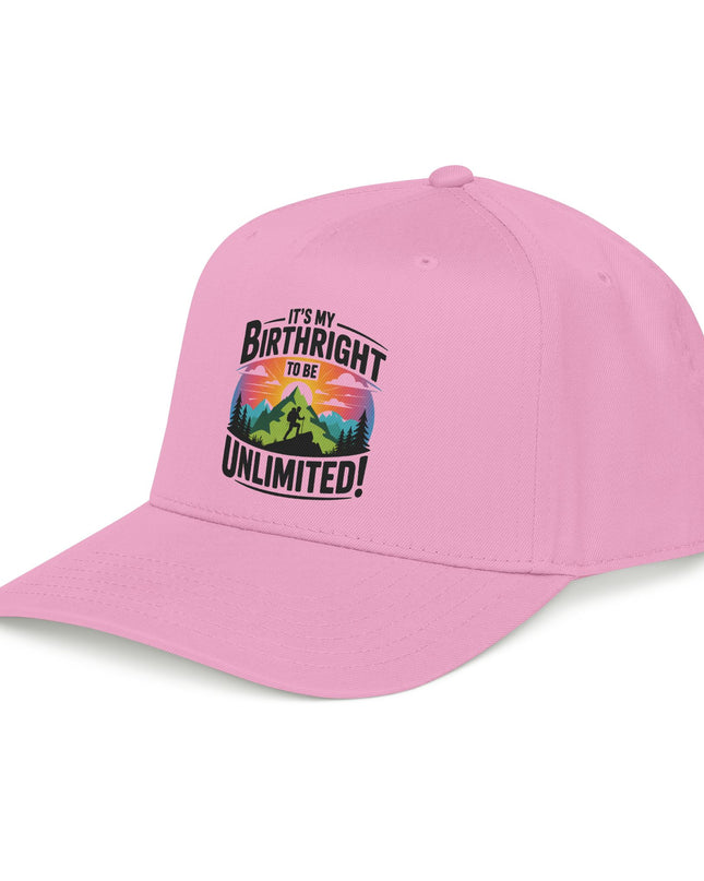 "It's my Birthright to be Unlimited" Mid Profile Baseball Cap