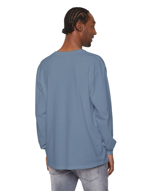 "Courageous Change Happening Within" Unisex Garment-dyed Long Sleeve T-Shirt