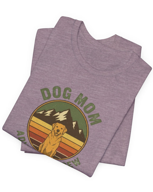 "Dog Mom Adventure Crew" Unisex Jersey Short Sleeve Tee