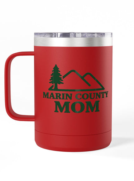 "Marin Country Mom" Coffee Mug Tumbler, 15oz