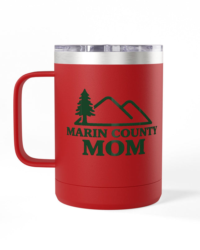 "Marin Country Mom" Coffee Mug Tumbler, 15oz