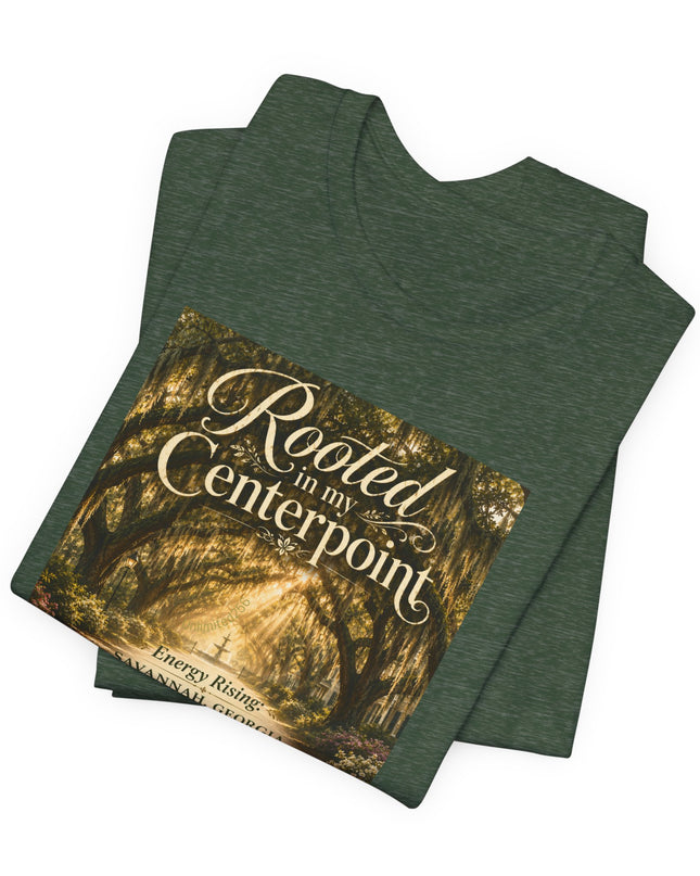 "Rooted in my Centerpoint" Unisex Jersey Short Sleeve Tee