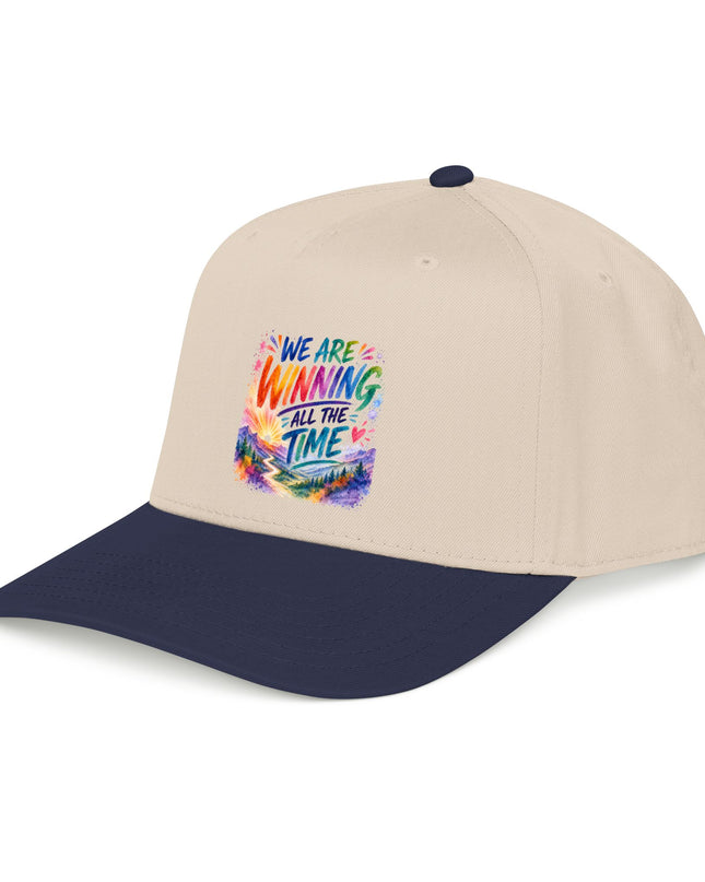 "We are Winning all the Time" Mid Profile Baseball Cap