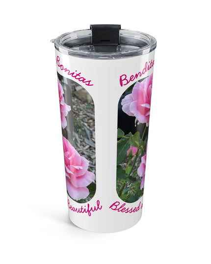 "Blessed and Beautiful" Tumbler 20oz