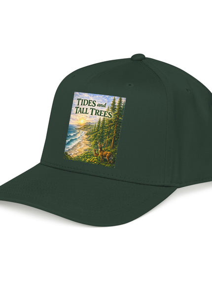 "Tides and Tall Trees" Mid Profile Baseball Cap