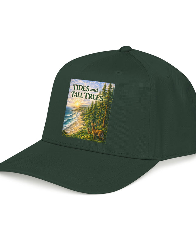 "Tides and Tall Trees" Mid Profile Baseball Cap