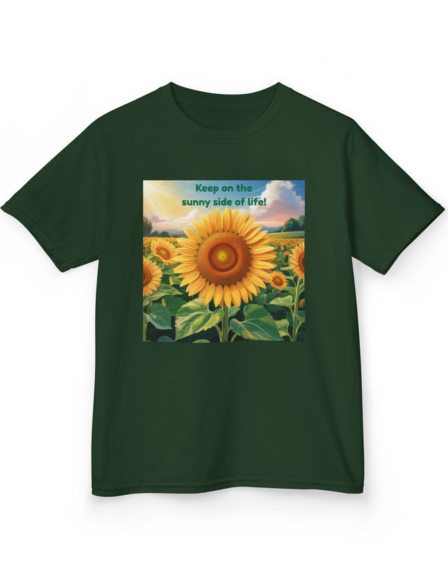 "Keep on the Sunny Side of Life" Kids Heavy Cotton Tee