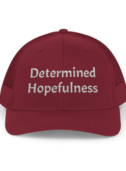 "Determined Helpfulness" Snapback Trucker Cap